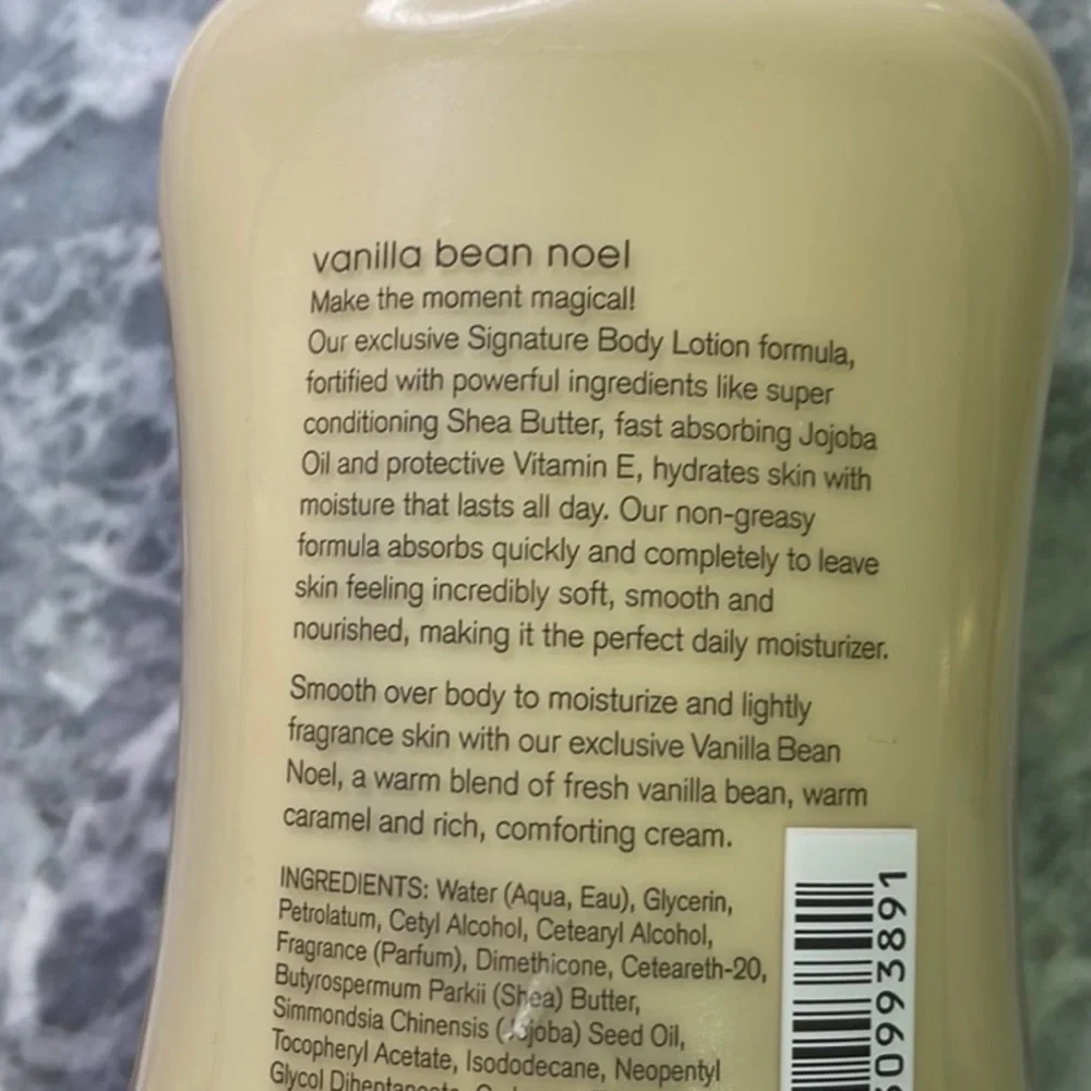 Bath and Body Works‎ Lotion Vanilla Bean Noel